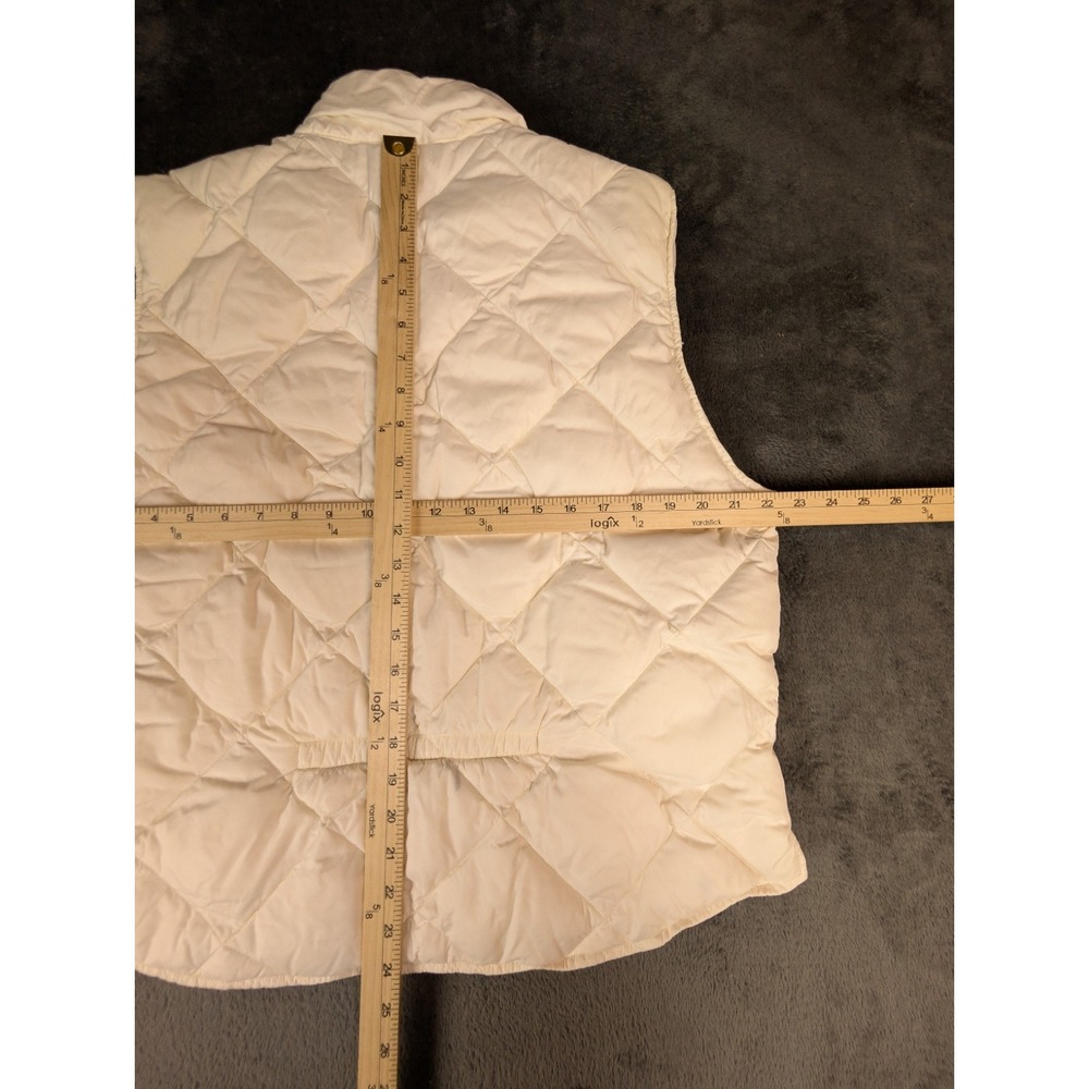Vintage XL Eddie Bauer Black Label Goose Down Quilted Puffer Outdoor Camp Vest - Picture 10 of 10